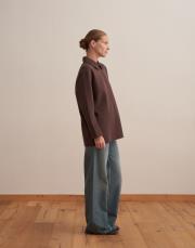 fermuarlı sweatshirt kahverengi 3