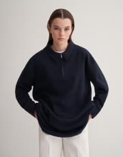 fermuarlı sweatshirt lacivert 7