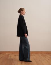 fermuarlı sweatshirt siyah 2