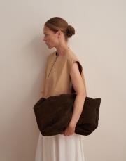 fermuar kapamalı volanlı yelek camel 5