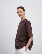 basic tişört kahverengi 7