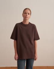 basic tişört kahverengi 8