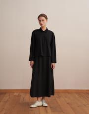 polo yaka tişört siyah