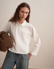 polo yaka tişört ekru 4