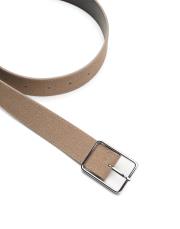 dikdörtgen tokalı süet kemer kum 7