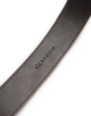 dikdörtgen tokalı süet kemer kum 9