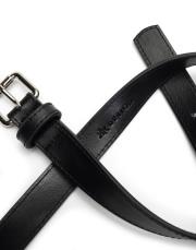 kare tokalı deri kemer siyah 4