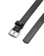 kare tokalı deri kemer siyah 6