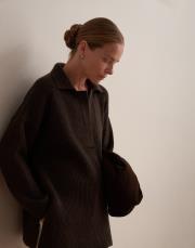 polo yaka triko kazak kahverengi 6