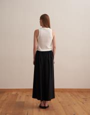 beli ayarlanabilir etek pantolon siyah 3
