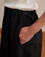 beli ayarlanabilir etek pantolon siyah 5