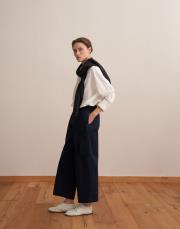 kargo cepli bol pantolon lacivert 2