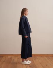 kargo cepli bol pantolon lacivert 6