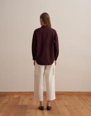 kargo cepli bol pantolon ekru 7