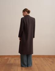 kruvaze uzun blazer kahverengi 2