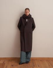 kruvaze uzun blazer kahverengi 4