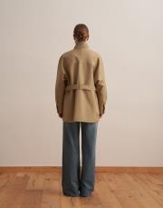 %100 koton cep detaylı parka ıhlamur 4