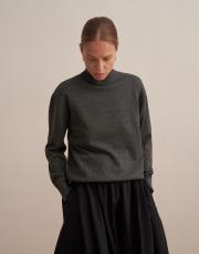 balıkçı yaka triko kazak antrasit 4