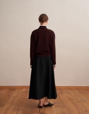 balıkçı yaka triko kazak bordo 4