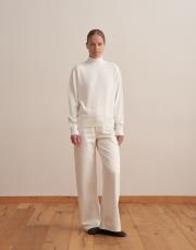 balıkçı yaka triko kazak ekru 2