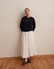 kaplama düğmeli triko hırka lacivert 2