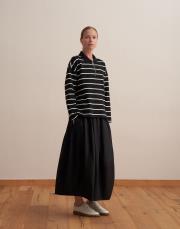 %100 pamuk balon etek siyah 4