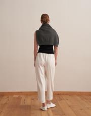 fermuarlı modal spor takım ekru 7