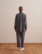 fermuarlı modal spor takım antrasit 5