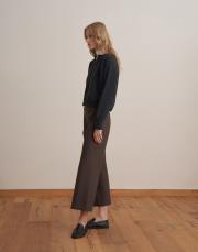 yün karışımlı triko hırka antrasit 2