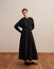 yün karışımlı triko hırka antrasit 6