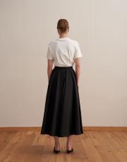 kesik detaylı teknik etek siyah 5