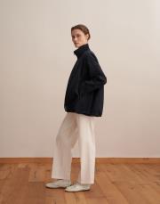 kemer detaylı teknik ceket lacivert 3