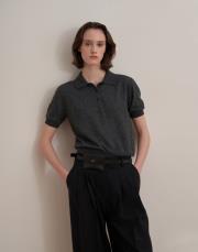 çanta detaylı deri kemer siyah