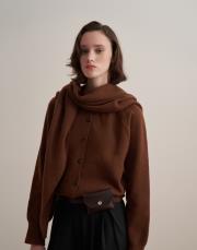 çanta detaylı deri kemer acı kahve 3