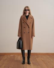 el yapımı yün palto deve tüyü 2