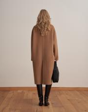 el yapımı yün palto deve tüyü 5