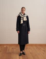 klasik koton trençkot lacivert 5