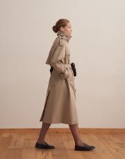 klasik koton trençkot bej 3