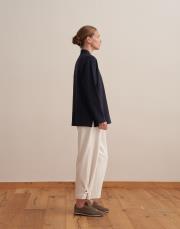 polo yaka sweatshirt lacivert 2